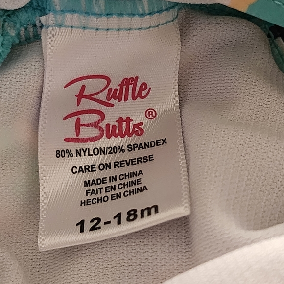 Ruffle Butts 3 piece swimsuit sz 12-18 months - Picture 6 of 11